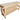 Acorn kiln-dried wooden workbench with double shelves and wheels ideal for workshops and garages