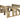 Alders Rounded Picnic Table and Benches Set with Backrest – Wooden Outdoor Dining Set for Gardens and Patios