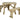 Aspen Picnic Table and Benches Set - Wooden Outdoor Dining Set for Gardens and Patios