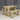 Aspen Rounded Picnic Table and Benches Set - Wooden Outdoor Dining Set for Gardens and Patios