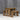 Aspen Rounded Picnic Table and Benches Set - Rustic Finish Wooden Outdoor Dining Set for Gardens and Patios