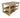Wooden Workbench Eucalyptus Hardwood Top Depth-4ft with Double Shelf