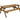 Fortem Pub-Style Picnic Table and Benches Set – Rustic Finish Wooden Outdoor Dining Set for Gardens, Patios, and Pubs