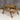 Fortem Rounded Pub Style Picnic Table and Benches Set - Rustic Finish Wooden Outdoor Dining Set for Gardens, Patios, and Pubs