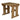 Hollies Rounded Wooden Garden Table – Rustic Finish Outdoor Picnic Dining Desk for Gardens, Patios, and Backyards