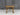Hollies Rounded Wooden Garden Table – Rustic Finish Outdoor Picnic Dining Desk for Gardens, Patios, and Backyards