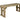 Hollies Rounded Wooden Garden Table – Outdoor Picnic Dining Desk for Gardens, Patios, and Backyards