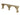 Hollies Wooden Garden Bench – Outdoor Fence Seat for Gardens, Patios, and Parks