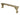 Hollies Wooden Garden Bench – Outdoor Fence Seat for Gardens, Patios, and Parks