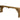 Hollies Wooden Garden Rounded Bench – Rustic Finish Outdoor Fence Seat for Gardens, Patios, and Parks