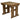 Hollies Wooden Garden Table – Rustic Finish Outdoor Picnic Dining Desk for Gardens, Patios, and Backyards