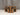 QUADRUM Picnic Table with 4 Benches – Rustic Finish Wooden Outdoor Dining Set for Gardens, Patios, and Picnics