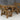Victoria Picnic Table and Benches Set With Backrest - Rustic Finish Wooden Outdoor Dining Set for Gardens and Patios
