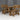 Victoria Picnic Table and Benches Set With Backrest - Rustic Finish Wooden Outdoor Dining Set for Gardens and Patios