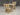 Victoria Space-Saving Picnic Table and Benches Set with Backrest – Wooden Outdoor Dining Set for Gardens and Patios