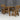 Victoria Space-Saving Picnic Table and Benches Set with Backrest – Rustic Finish Wooden Outdoor Dining Set for Gardens and Patios