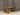 Victoria Space-Saving Rounded Picnic Table and Benches Set – Rustic Finish Wooden Outdoor Dining Set for Gardens and Patios