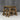 Victoria Space-Saving Rounded Picnic Table and Benches Set – Rustic Finish Wooden Outdoor Dining Set for Gardens and Patios