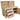Wooden MDF Top Workbench – Sturdy tool cabinet with a lockable cupboard, back panel, and double shelf for extra storage. Ideal for garages, workshops, and studios