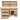 Wooden MDF Top Workbench (V.6) – Sturdy Workstation with Drawers, Back Panel and Functional Lockable Cupboard, Ideal for Garages, Workshops, and Studios.