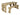 Yews Rounded Space-Saving Picnic Table and Benches Set – Wooden Outdoor Dining Set for Gardens and Patios