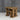 Yews Rounded Space-Saving Picnic Table and Benches Set – Rustic Finish Wooden Outdoor Dining Set for Gardens and Patios
