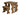 Yews Rounded Space-Saving Picnic Table and Benches Set – Rustic Finish Wooden Outdoor Dining Set for Gardens and Patios