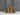 Yews Rounded Space-Saving Picnic Table and Benches Set – Rustic Finish Wooden Outdoor Dining Set for Gardens and Patios