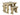 Yews Space-Saving Picnic Table and Benches Set – Wooden Outdoor Dining Set for Gardens and Patios