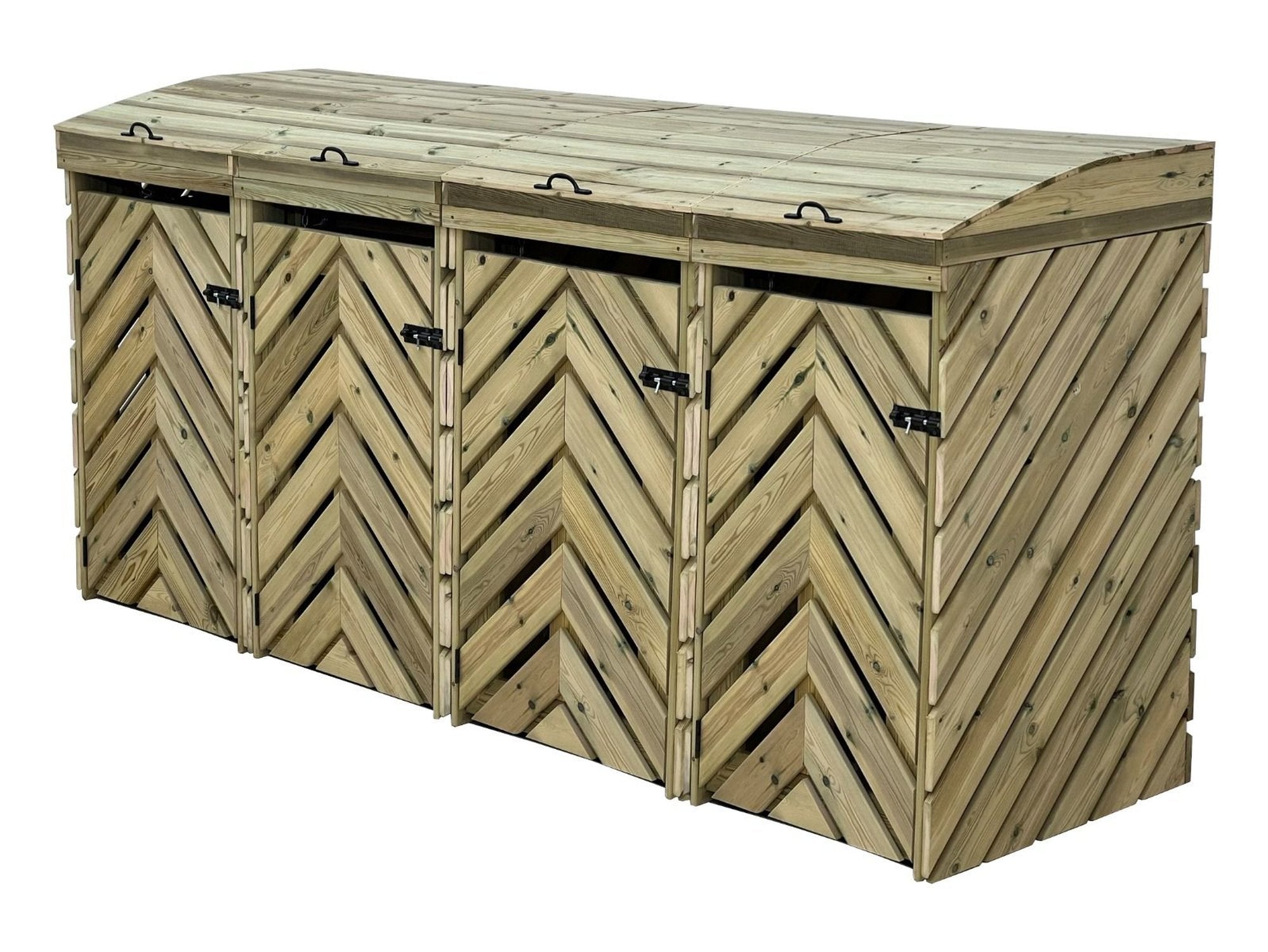VerdiBin Wheelie Bin Storage Unit – Stylish & Weatherproof! – Arbor