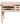 wooden jewellers workbench