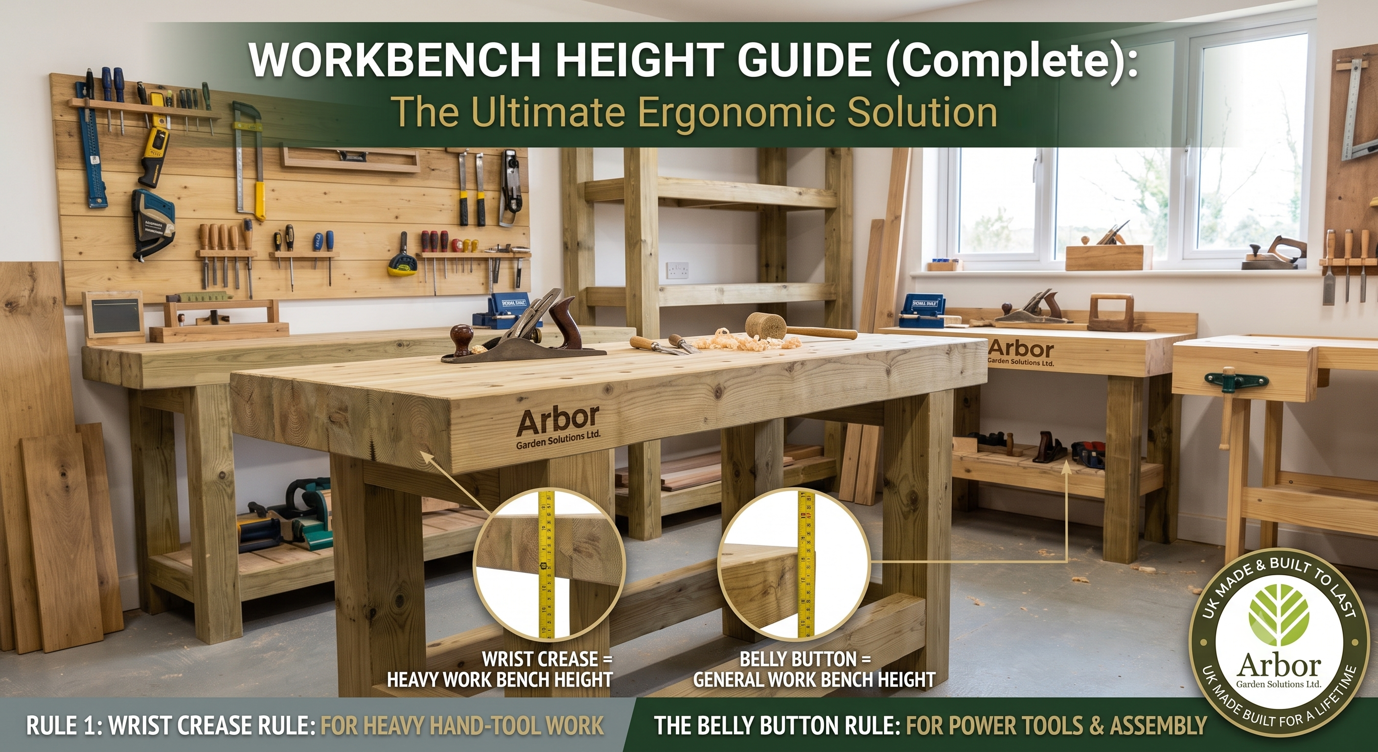 Workbench How Tall? Guide to Finding Your Perfect Ergonomic Height ...