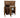 Wooden Wheelie Bin Store, Brown Finish