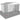 3D render of a 10x10ft wooden dog kennel indicating a mandatory 300mm installation clearance perimeter around the base