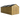 Wooden shed with a black roof on a white background