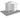 3D render of an 8x4ft wooden dog kennel indicating a mandatory 300mm installation clearance around the base