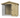 8x4 Wooden Dog Kennel with Run