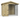8x4 Wooden Dog Kennel with Run