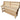 Acorn kiln-dried wooden workbench with back panel, double shelf and wheels ideal for workshops and garages