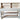 Acorn kiln-dried wooden workbench with back panel and double shelf, ideal for workshops and garages