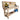 Acorn kiln-dried wooden workbench with back panel and wheels ideal for workshops and garages