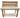 Acorn kiln-dried wooden workbench with back panel, ideal for workshops and garages