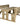 Alders Rounded Picnic Table and Benches Set with Backrest – Wooden Outdoor Dining Set for Gardens and Patios