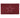 Embossed Star Spaghetti Door Mat - Red & Black