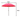 2.6m Large Metal Garden Patio Parasol - Red