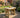 Hollies Rounded Wooden Garden Table, Outdoor Picnic Dining Desk