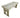 Hollies Wooden Garden Table – Outdoor Picnic Dining Desk for Gardens, Patios, and Backyards