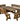 Meridian Square Picnic Table and Benches Set With Backrest