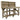 Indoor/Outdoor Pressure-Treated Double Shelf with back panel and wheels Workbench, a robust and versatile solution for all your workspace needs. Handcrafted in the UK, this workbench is constructed from high-quality, pressure-treated timber, ensuring durability and resistance to the elements, making it suitable for both indoor and outdoor use.
