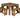 QUADRUM Picnic Table with 4 Benches – Rustic Finish Wooden Outdoor Dining Set for Gardens, Patios, and Picnics